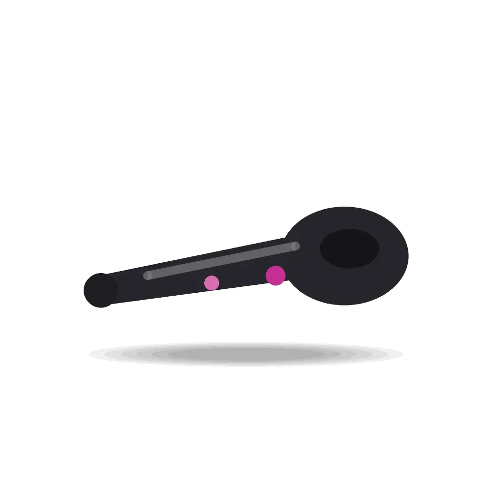 Prism 4.5" Galaxy Spoon Pipe